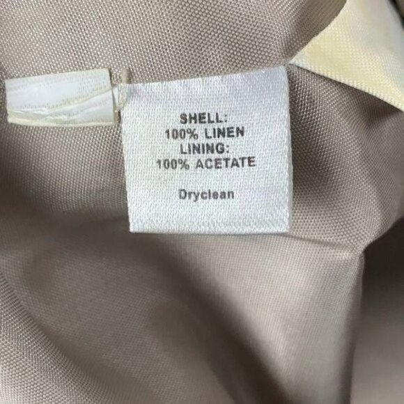 Ann Taylor loft pencil skirt size 6 100% linen - Picture 9 of 10